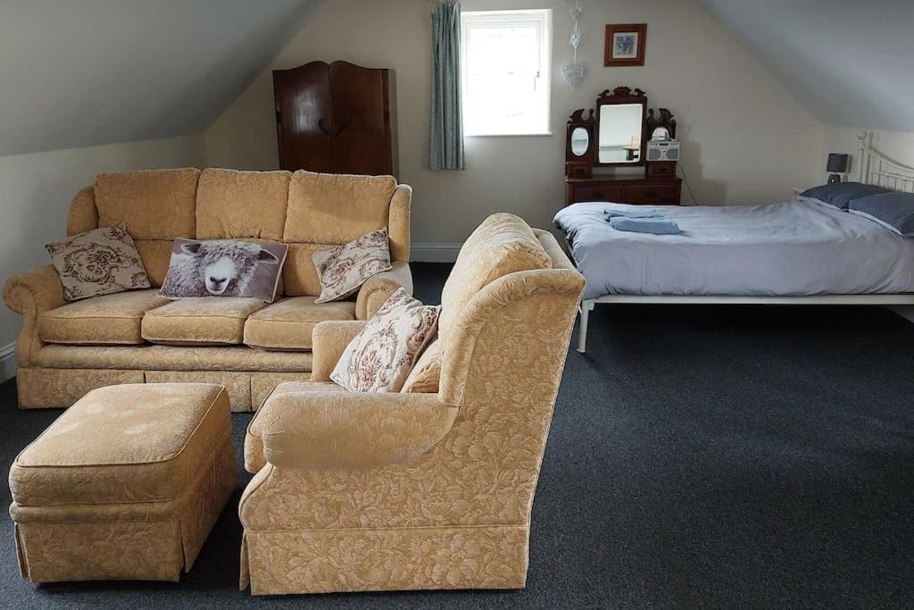 Ferienwohnung Farm Loft Shepton Mallet Exterior foto